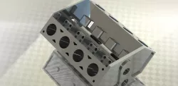 V-8 Engine block