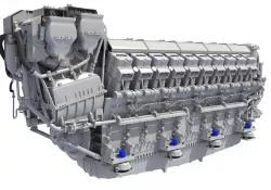 V20 Propulsion Diesel Engine 3D model