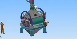 VACUUM COATİNG MİXER