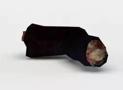 Zombie arm Low-poly  3D model