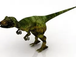 3D Raptor model 3D model