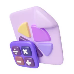 Accounting 3D Icon 3D model