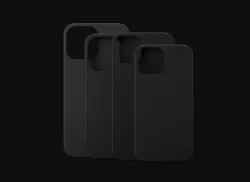 Apple Cases of iPhone 13 All Models in Official Dimensions Low-poly 3D model