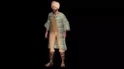 Arab Character 3D model