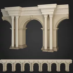 Arcade 3D model