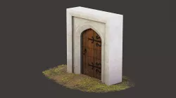 ArchViz - Vintage Door 3D model