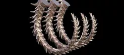 Armageddon Dragon Tail 3D model