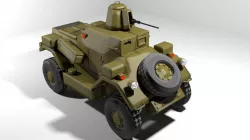 Armoured Car - Daimler Dingo 3D model