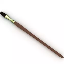 Artist Brush 3D model