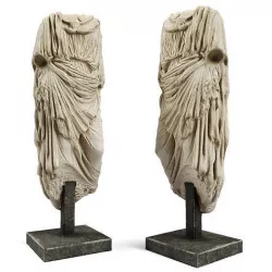 Athena sculpture standing 3D model