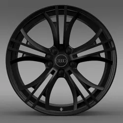 Audi R8 V10 plus 2013 rim 3D model