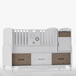 Baby crib bed N123 3D model