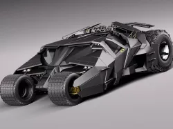 Batmobile 2005 3D model