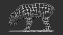 Bear 3d print model  3D model