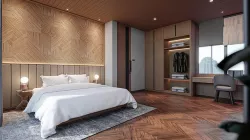 Bedroom Villa Style Blender - Fbx - Obj 3D model