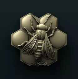 BEE CNC MODEL 3D model