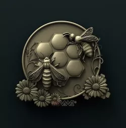 BEES CNC MODEL 3D model