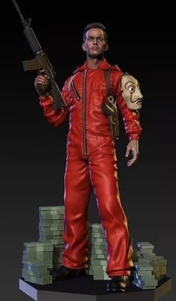 Berlino-La Casa De Papel -Money Heist  3D model