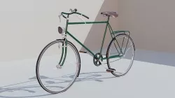 Blender Vintage Bike  3D model