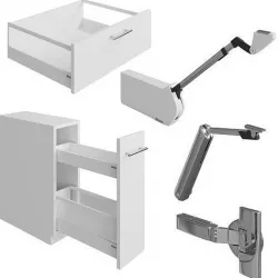 Blum Furniture Fittings 3D model