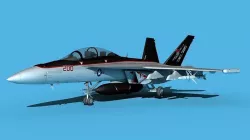 Boeing FA-18F Super Hornet V20 3D model