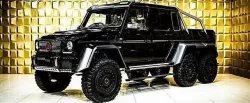 Brabus G63 6x6 2013 Low-poly 3D model