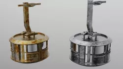 Cable Car Ski Lift  3D model