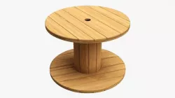 Cable reel table 3D model