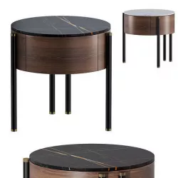Capital MAYFAIR BEDSIDE TABLE Low-poly 3D model