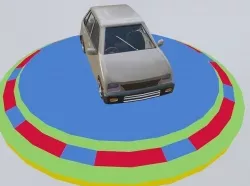 Car with interier 3D model