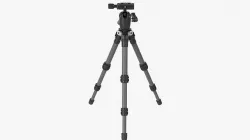 Carbon camera tabletop tripod 03 3D model