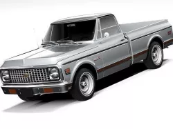 Chevrolet C10 Cheyenne 1972 3D model