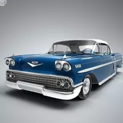 Chevrolet Impala 1958 3D model
