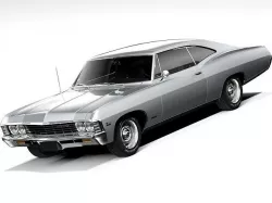 Chevrolet Impala SS 1967 3D model