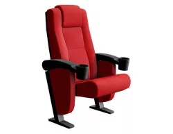 Cinema seat Low-poly 3D model