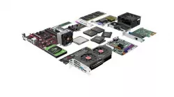 Computer Parts Collection 3D model