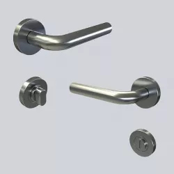 Door Handle for ArchViz Projects - Style Inspire Inox 3D model
