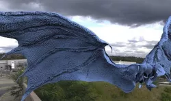 Dragon Croc 3D Wings  3D model