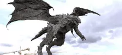Dragon gargoyle 3D model