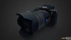 DSLR Camera 3D model