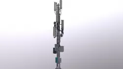 Electric Poles Jammer Low-poly 3D model