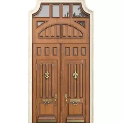 Entrance classic door 86 3D model