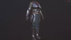 Female Armor  Low-poly 3D model
