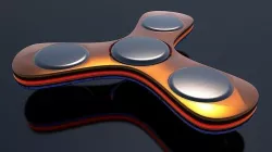 Fidget spinner 3D model