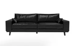 Finch Leather Sofa Low-poly 3D model