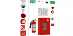 Fire Fighting System BLENDER 3D Model Cycles 3D model