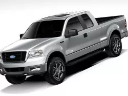 Ford F150 Extended Cab 2004-2007 3D model