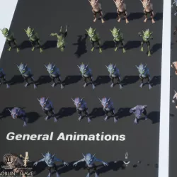 Goblin Slave Light Version Low-poly 3D model