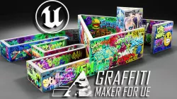 Graffiti Maker for Unreal Engine Texture