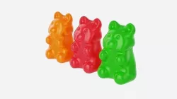 Gummy Bears Low-poly 3D model